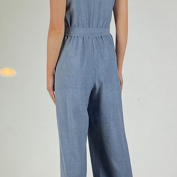 Julia Jordan Light Blue Size 4 Jumpsuit - Picture 2 of 7